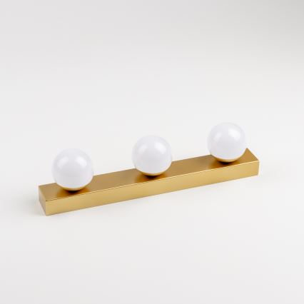 Brilagi - LED-светильник для зеркала в ванной HOLLYWOOD 3xLED/3W/230V 39 см IP44 золотой