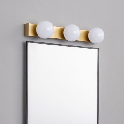 Brilagi - LED-светильник для зеркала в ванной HOLLYWOOD 3xLED/3W/230V 39 см IP44 золотой