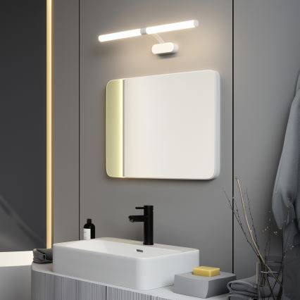 Brilagi - LED-освещение для зеркала в ванной 2 в 1 TUBEO LED/8 Вт/230 В 60 см IP44 белый