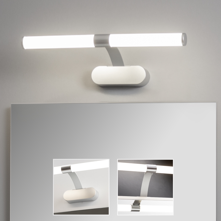 Brilagi - LED-светильник для зеркала в ванной 2 в 1 TUBEO LED/6W/230V 40 cm IP44 серебристый