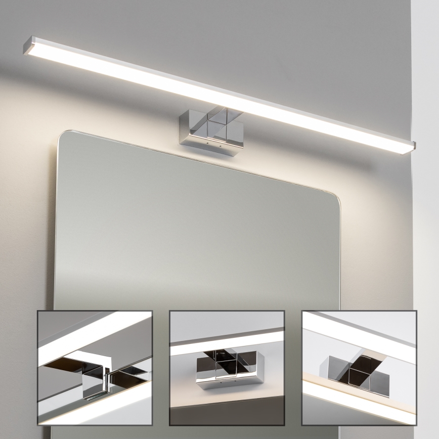 Brilagi - LED-светильник для зеркала в ванной 3-в-1 VESTRA LED/15Вт/230В 80 см IP44 глянцевый хром