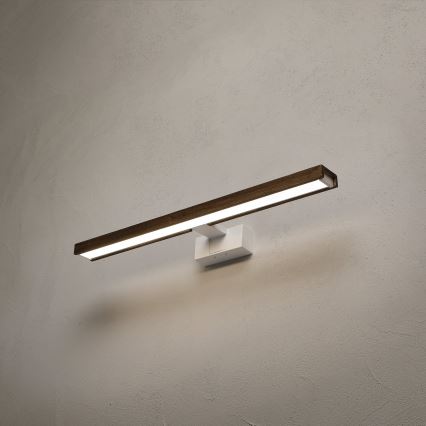 BRILAGI - LED-освещение для зеркала в ванной 3 в 1 WOODY MIRROR 3v1 LED/12 Вт/230 В 60 см IP44 белый/дуб-орех