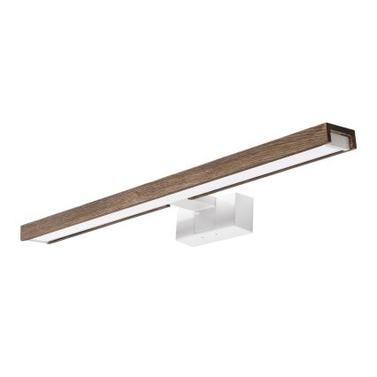 BRILAGI - LED-освещение для зеркала в ванной 3 в 1 WOODY MIRROR 3v1 LED/12 Вт/230 В 60 см IP44 белый/дуб-орех