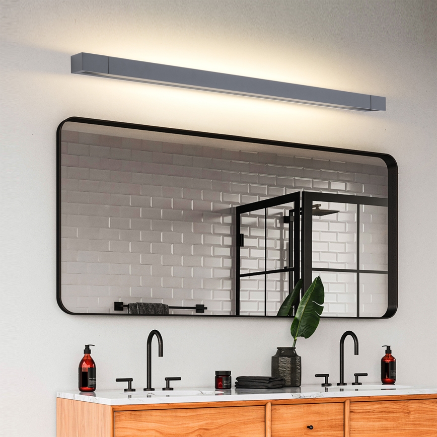 Brilagi - LED-освещение для зеркала в ванной AQUA LINE LED/24W/230V 90 см IP44 антрацит CRI 90