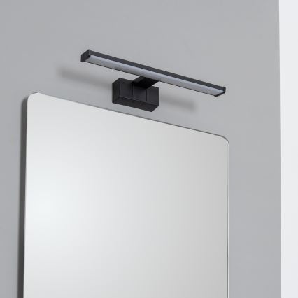 Brilagi - Светодиодный светильник для зеркала в ванной 3-в-1 VESTRA LED/8W/230V 40 см IP44 чёрный