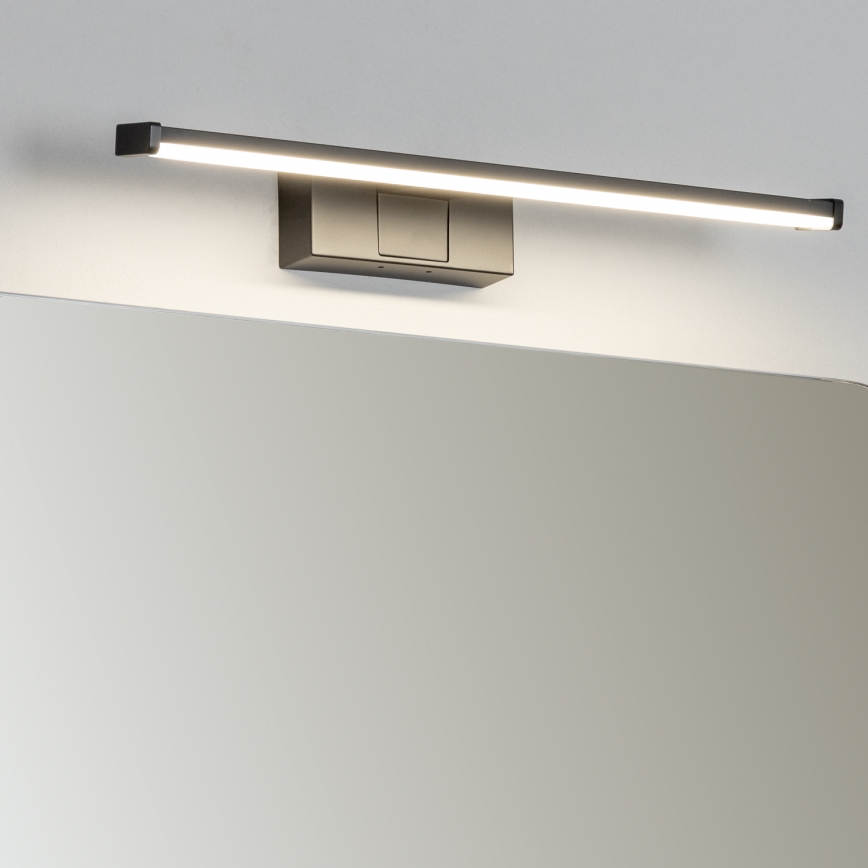Brilagi - Светодиодный светильник для зеркала в ванной 3-в-1 VESTRA LED/8W/230V 40 см IP44 чёрный
