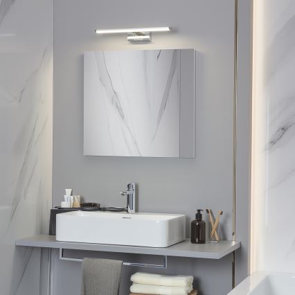 Brilagi - LED-освещение зеркала для ванной 3 в 1 VESTRA LED/8W/230V 40 см IP44 глянцевый хром