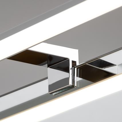 Brilagi - LED-освещение зеркала для ванной 3 в 1 VESTRA LED/8W/230V 40 см IP44 глянцевый хром