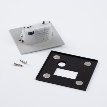 Brilagi - LED-світильник для сходів із датчиком руху та сутінків JACK LED/1,5W/230V 3000/4000/6500K чорний