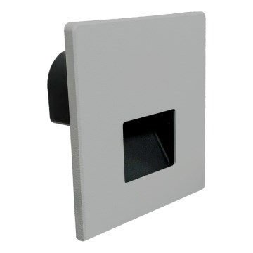 Brilagi - LED-світильник для сходів JACK LED/3W/230V 3000/4000/6500K IP65 сірий