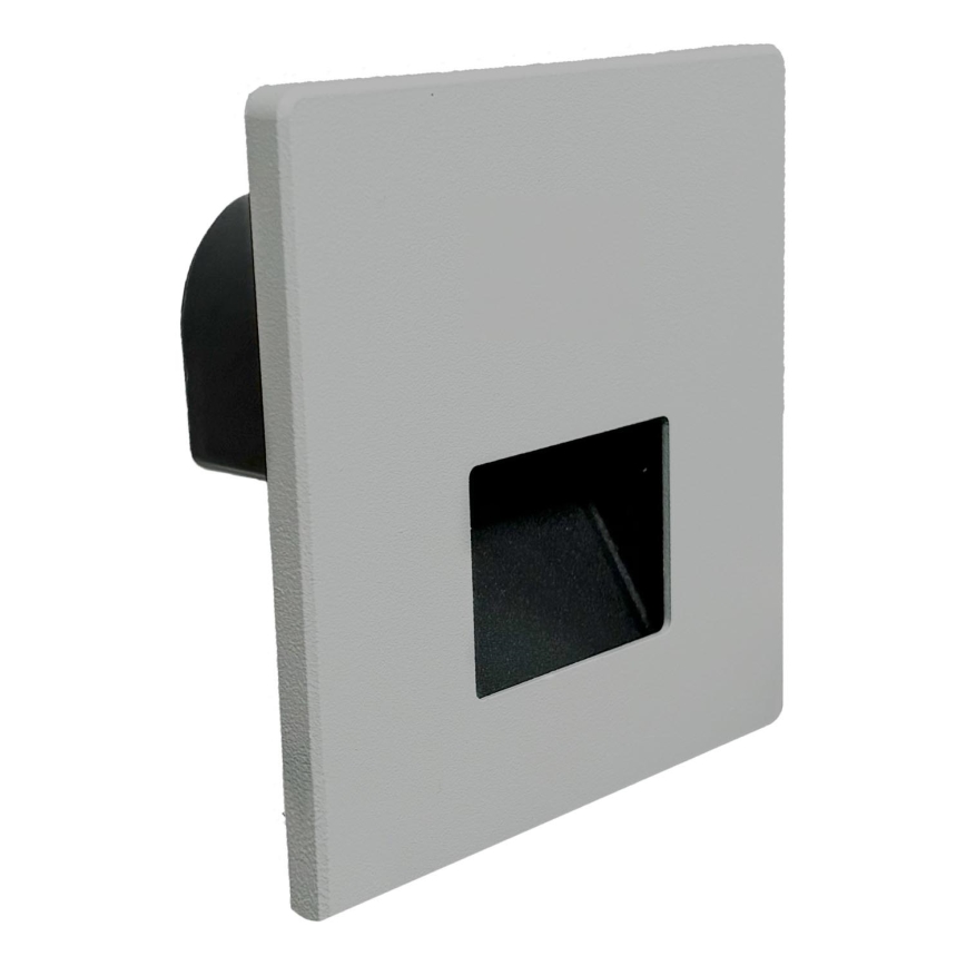 Brilagi - LED-світильник для сходів JACK LED/3W/230V 3000/4000/6500K IP65 сірий