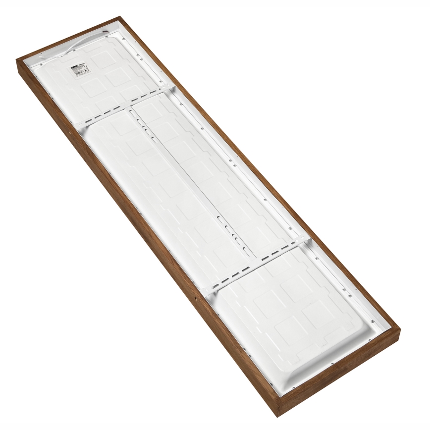 Brilagi - LED Стельовий світильник для ванної WOODY FRAME LED/40W/230V 120x30 см IP44 дуб вишня