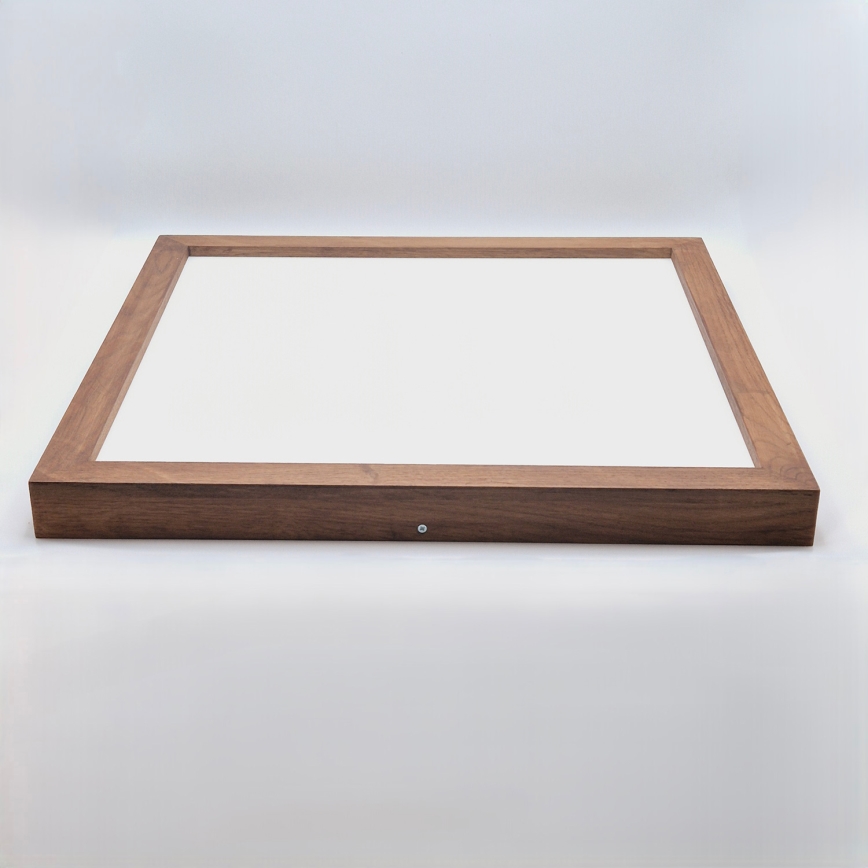 Brilagi - LED стельовий світильник для ванної WOODY FRAME LED/40W/230V 60x60 см IP44 вишня