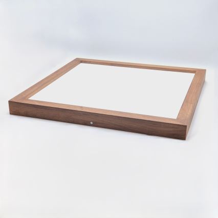 Brilagi - LED стельовий світильник для ванної WOODY FRAME LED/40W/230V 60x60 см IP44 вишня