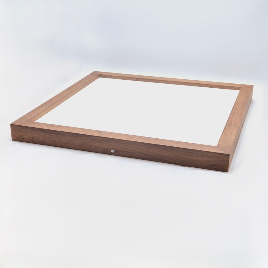Brilagi - LED стельовий світильник для ванної WOODY FRAME LED/40W/230V 60x60 см IP44 вишня