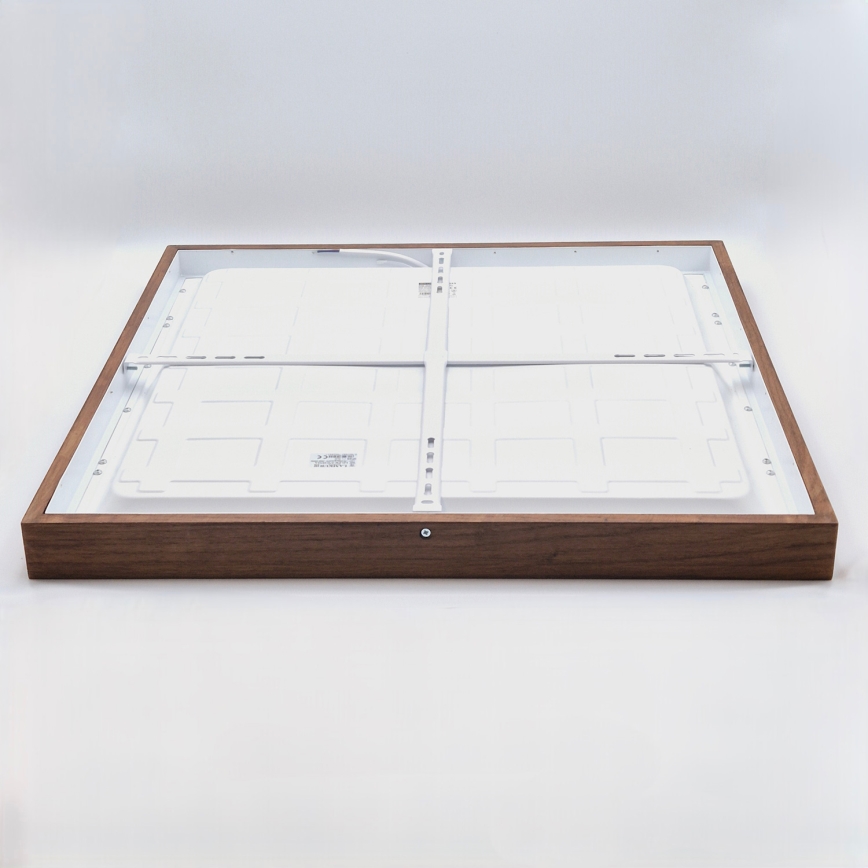 Brilagi - LED стельовий світильник для ванної WOODY FRAME LED/40W/230V 60x60 см IP44 вишня