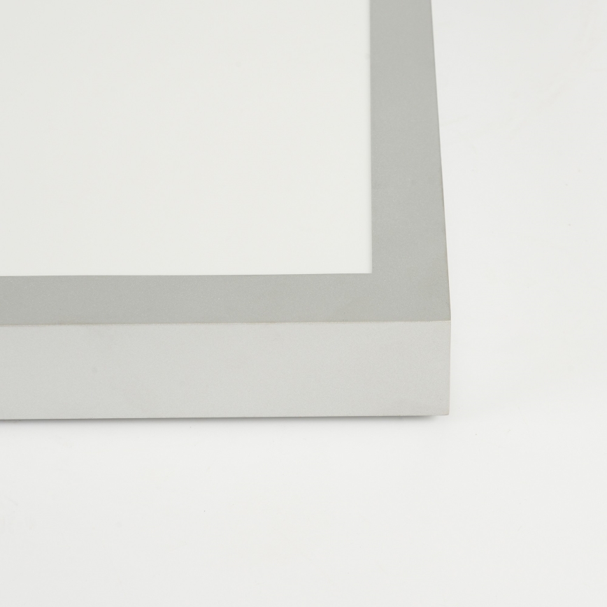 Brilagi - Стельовий LED світильник для ванної з регулюванням яскравості FRAME SMART LED/50W/230V 120x30 cm 3000-6000K IP44 срібло + пульт дистанційного керування