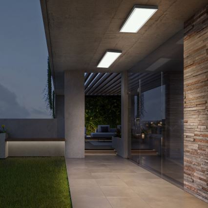 Brilagi - LED стельовий світильник для ванної кімнати FRAME LED/50W/230V 120x30 cm 3000/4000/6000K IP44 білий