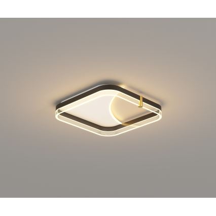Brilagi - Стельовий світильник SIRELI LED/56W/230V 3000-6000K 40x40 см з можливістю затемнення + пульт дистанційного керування