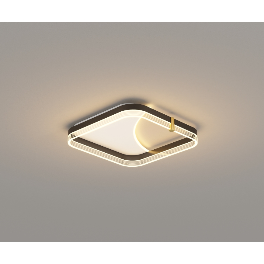 Brilagi - Стельовий світильник SIRELI LED/56W/230V 3000-6000K 40x40 см з можливістю затемнення + пульт дистанційного керування