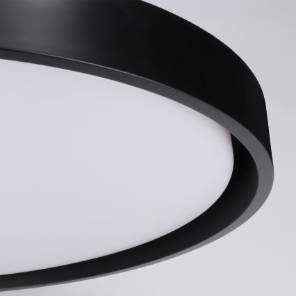 Brilagi - LED стельовий світильник MATTEO з можливістю затемнення LED/60W/230V 3000-6500K діам. 51,5 см чорний + пульт дистанційного керування