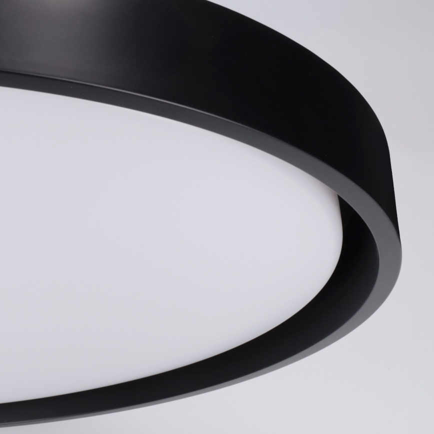 Brilagi - LED стельовий світильник MATTEO з можливістю затемнення LED/60W/230V 3000-6500K діам. 51,5 см чорний + пульт дистанційного керування