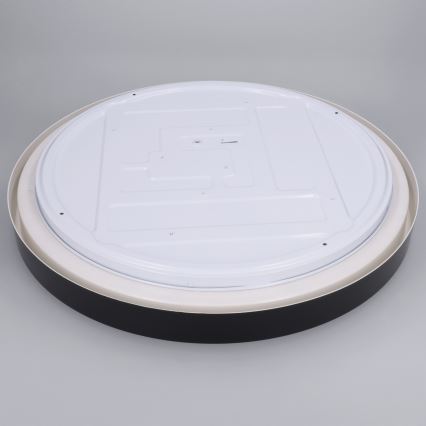 Brilagi - LED стельовий світильник MATTEO з можливістю затемнення LED/60W/230V 3000-6500K діам. 51,5 см чорний + пульт дистанційного керування