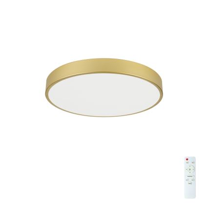 Brilagi - LED-стельний світильник POOL з регулюванням яскравості LED/60W/230V 3000-6000K діаметр 60 см золотистий + пульт дистанційного керування