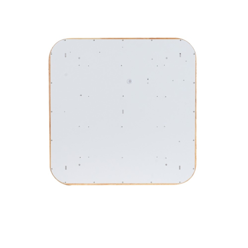 BRILAGI - LED-стельовий світильник з можливістю затемнення MOLINA SQUARE LED/80W/230V 3000-6000K дуб 60x60 см + пульт дистанційного керування