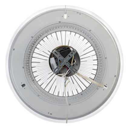 Brilagi - LED Світильник з регулюванням яскравості та вентилятором RONDA LED/48W/230V 3000-6000K золотистий + дистанційне керування