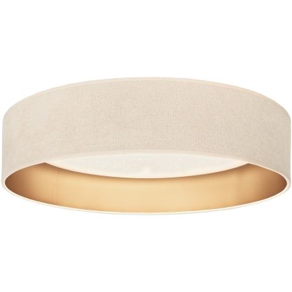 Brilagi - LED стельовий світильник із регульованою яскравістю VELVET SMARTIX STARS LED/24W/230V 3000-6000K діаметр 45 см кремовий/золотий Wi-Fi Tuya Beacon + пульт дистанційного керування