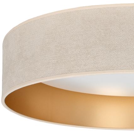 Brilagi - LED стельовий світильник із регульованою яскравістю VELVET SMARTIX STARS LED/24W/230V 3000-6000K діаметр 45 см кремовий/золотий Wi-Fi Tuya Beacon + пульт дистанційного керування
