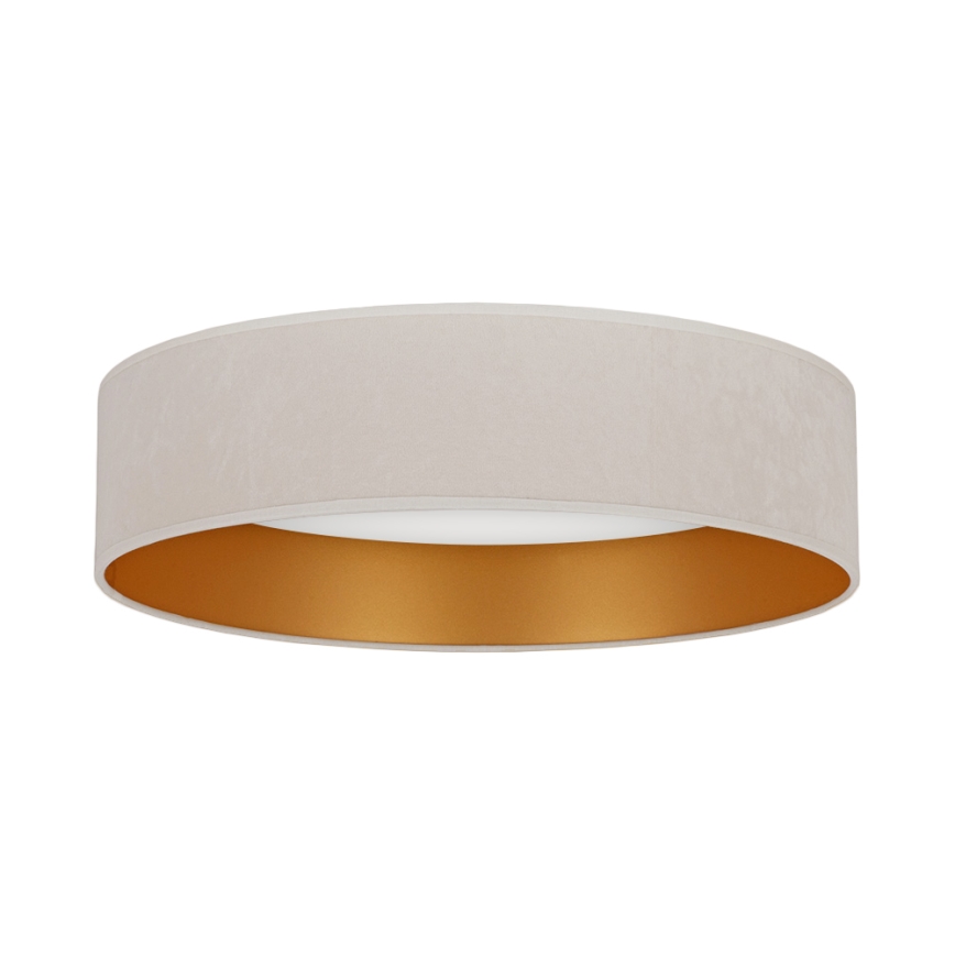 Brilagi - Стельовий LED світильник з регулюванням яскравості VELVET SMART LED/24W/230V ⌀ 45 см 2700-6500K Wi-Fi Tuya кремовий/золотий + дистанційне керування