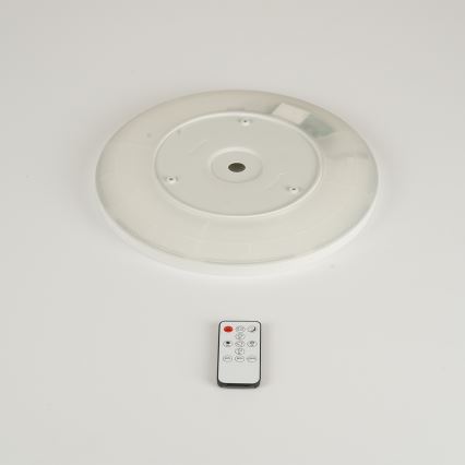 Brilagi - LED-стельовий світильник ULTRA SLIM з регульованою яскравістю LED/18W/230V 2700-6500K діаметр 30 cm білий + пульт дистанційного керування