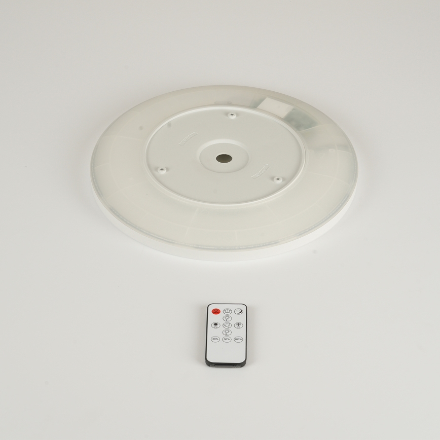 Brilagi - LED-стельовий світильник ULTRA SLIM з регульованою яскравістю LED/18W/230V 2700-6500K діаметр 30 cm білий + пульт дистанційного керування