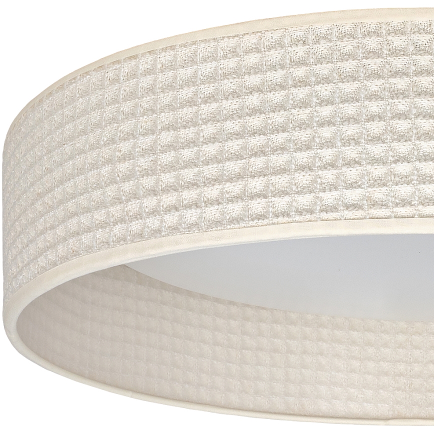 Brilagi - LED затемнюваний стельовий світильник VELVET SMARTIX STARS LED/24W/230V 3000-6000K діаметр 45 см кремовий Wi-Fi Tuya Beacon + пульт дистанційного керування
