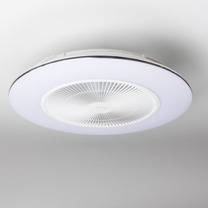 Brilagi - Світильник з вентилятором AURA LED/38W/230V 3000-6000K білий з диммером + дистанційне керування