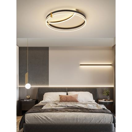 Brilagi - затемнюваний стельовий світлодіодний світильник SIRELI LED/47W/230V 3000–6000K діам. 40 см + пульт дистанційного керування