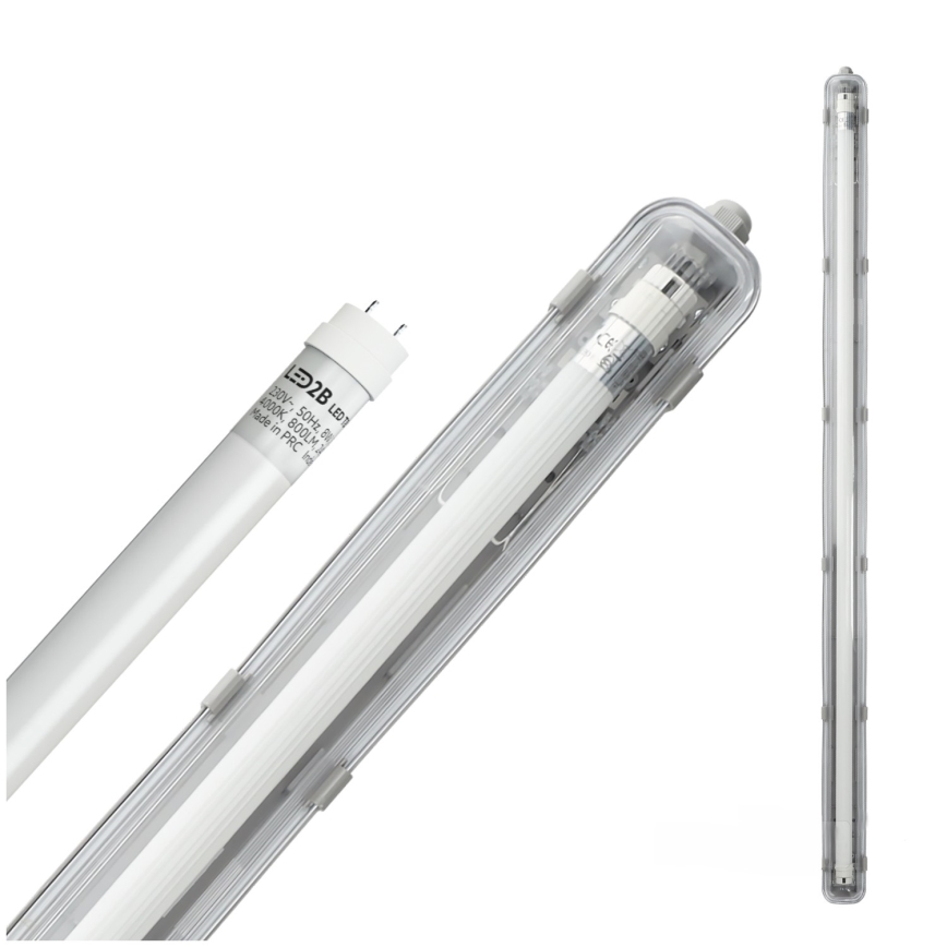 BRILAGI - LED технічний пило-вологозахищений світильник OPTIMA T8 1xG13/18W/230V 4000K IP65 128 cm