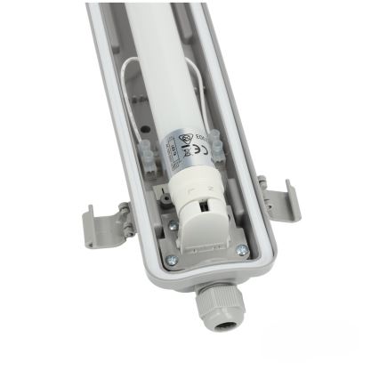 BRILAGI - LED технический пылезащищённый светильник OPTIMA T8 1xG13/18W/230V 4000K IP65 128 см