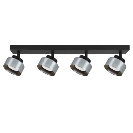 Brilagi - LED Точечный светильник AURA LUX 4xGX53/30W/230V черный/дымчатый