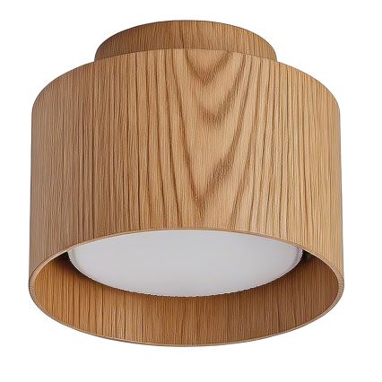 BRILAGI - LED точечный светильник BACKLIT 1xGX53/15W/230V + LED/3W, диаметр 10 см, дубовый декор