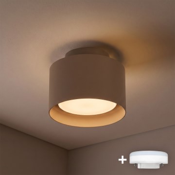 BRILAGI - LED точечный светильник BACKLIT 1xGX53/15W/230V + LED/3W Ø 10 см бежевый