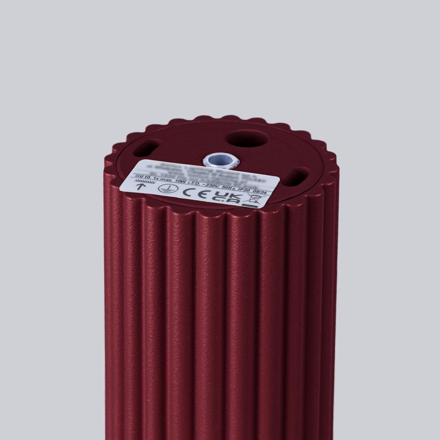 Brilagi - LED точечный светильник CRESTO 1xGU10/10W/230V 10 см бордовый