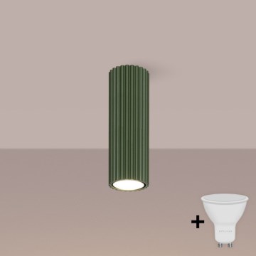 Brilagi - LED точечный светильник CRESTO 1xGU10/10W/230V 20 см зеленый