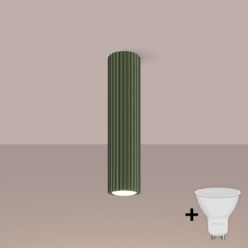 Brilagi - LED-точечный светильник CRESTO 1xGU10/10W/230V 30 см зелёный