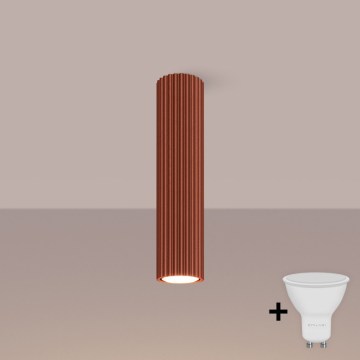 Brilagi - LED точечный светильник CRESTO 1xGU10/10W/230V 30 см красный