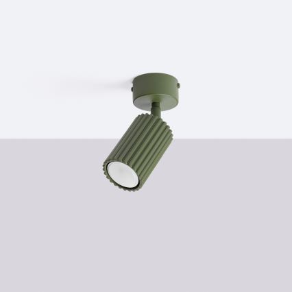 Brilagi - LED точечный светильник CRESTO 1xGU10/10W/230V зелёный