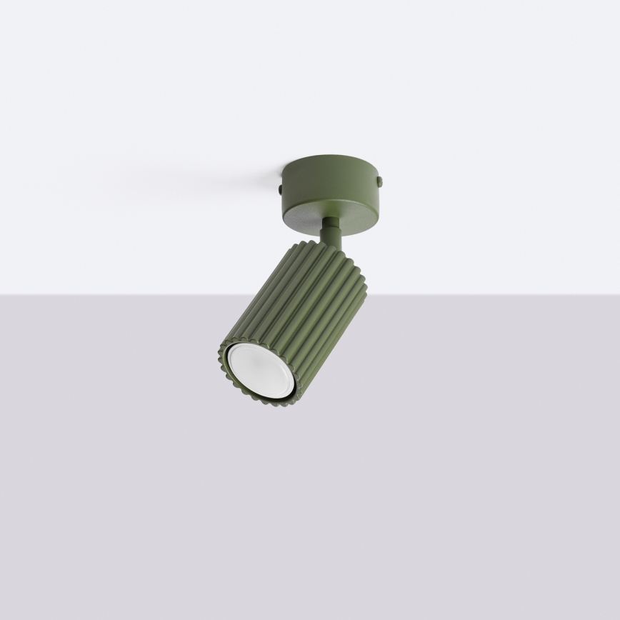 Brilagi - LED точечный светильник CRESTO 1xGU10/10W/230V зелёный