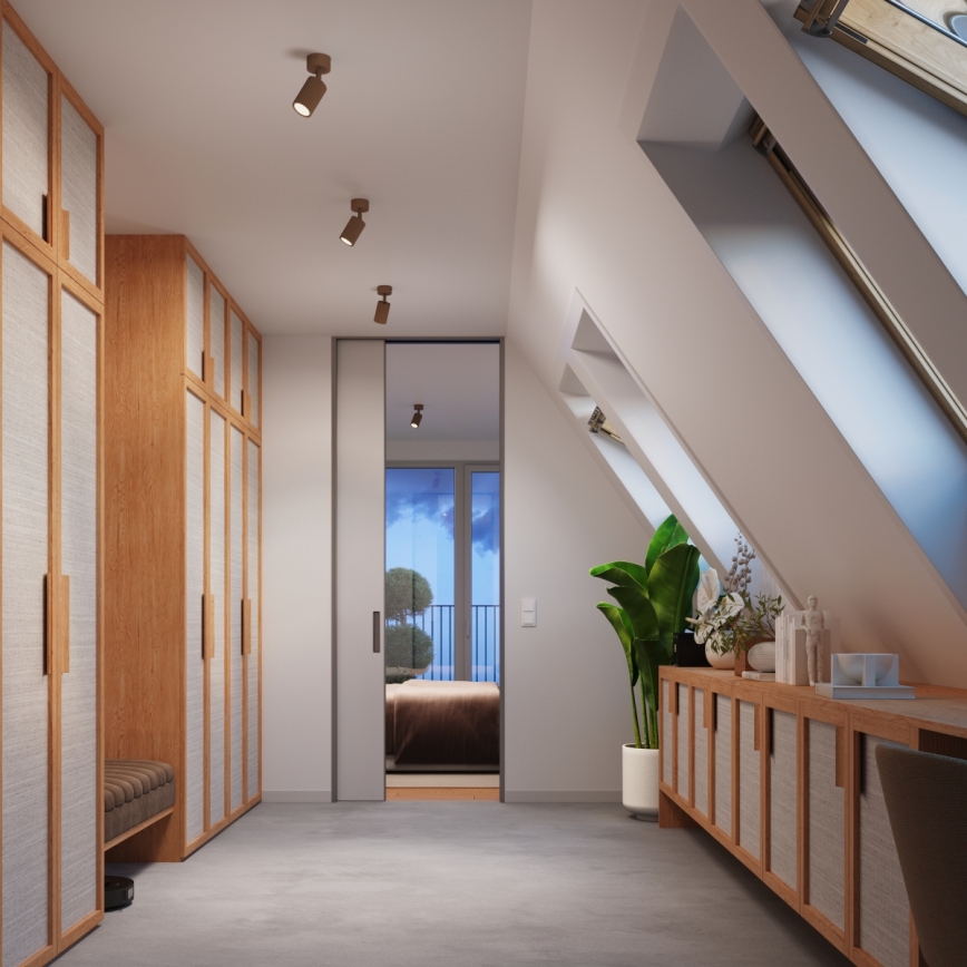 Brilagi - LED точечный светильник CRESTO 1xGU10/10W/230V коричневый